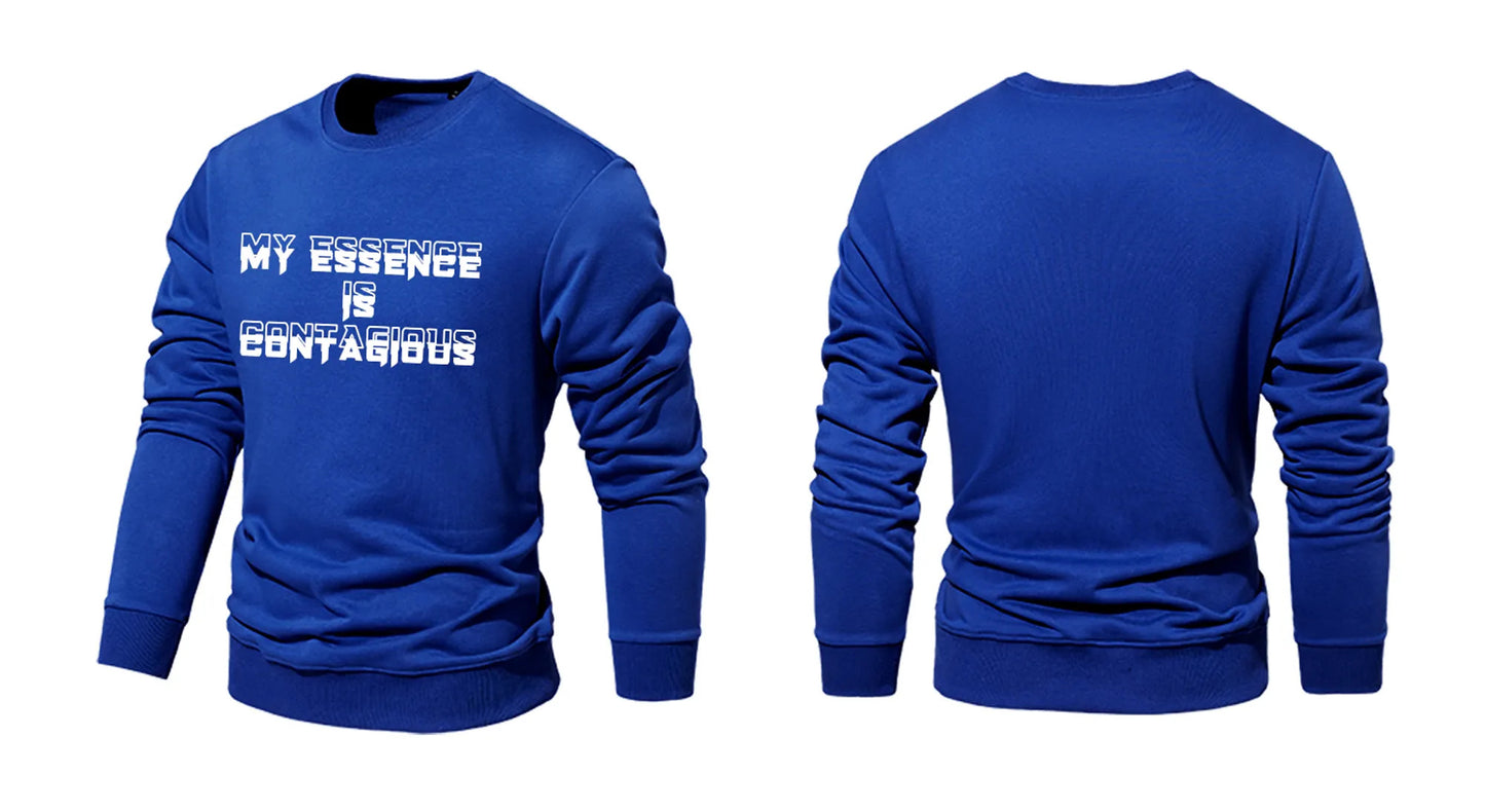 “MY ESSENCE IS CONTAGIOUS” CREWNECK SWEATSHIRT
