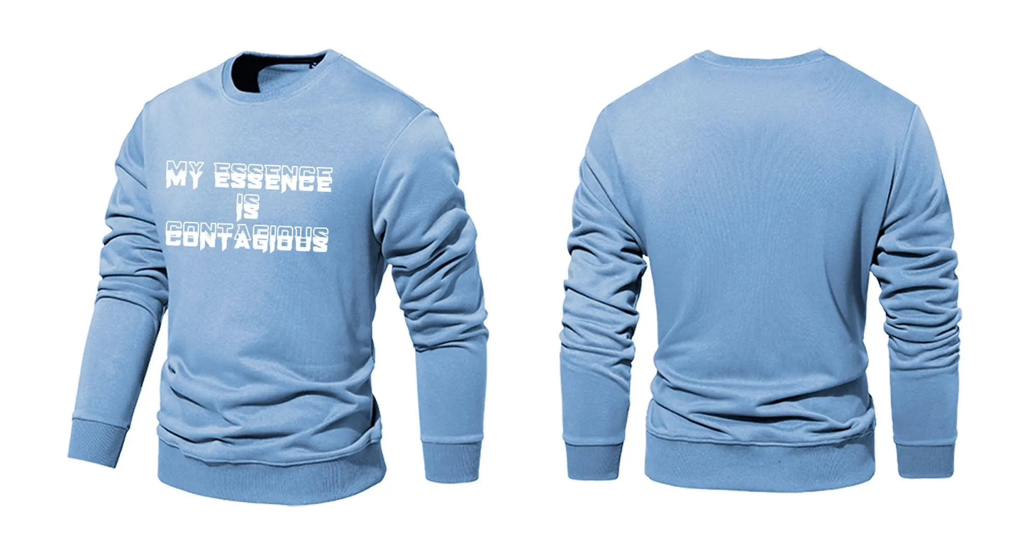 “MY ESSENCE IS CONTAGIOUS” CREWNECK SWEATSHIRT