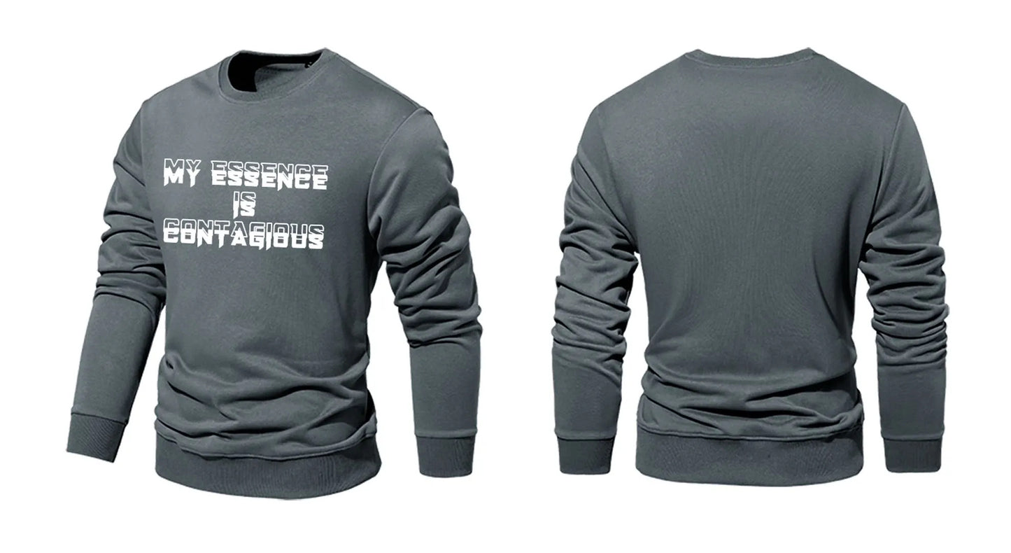 “MY ESSENCE IS CONTAGIOUS” CREWNECK SWEATSHIRT