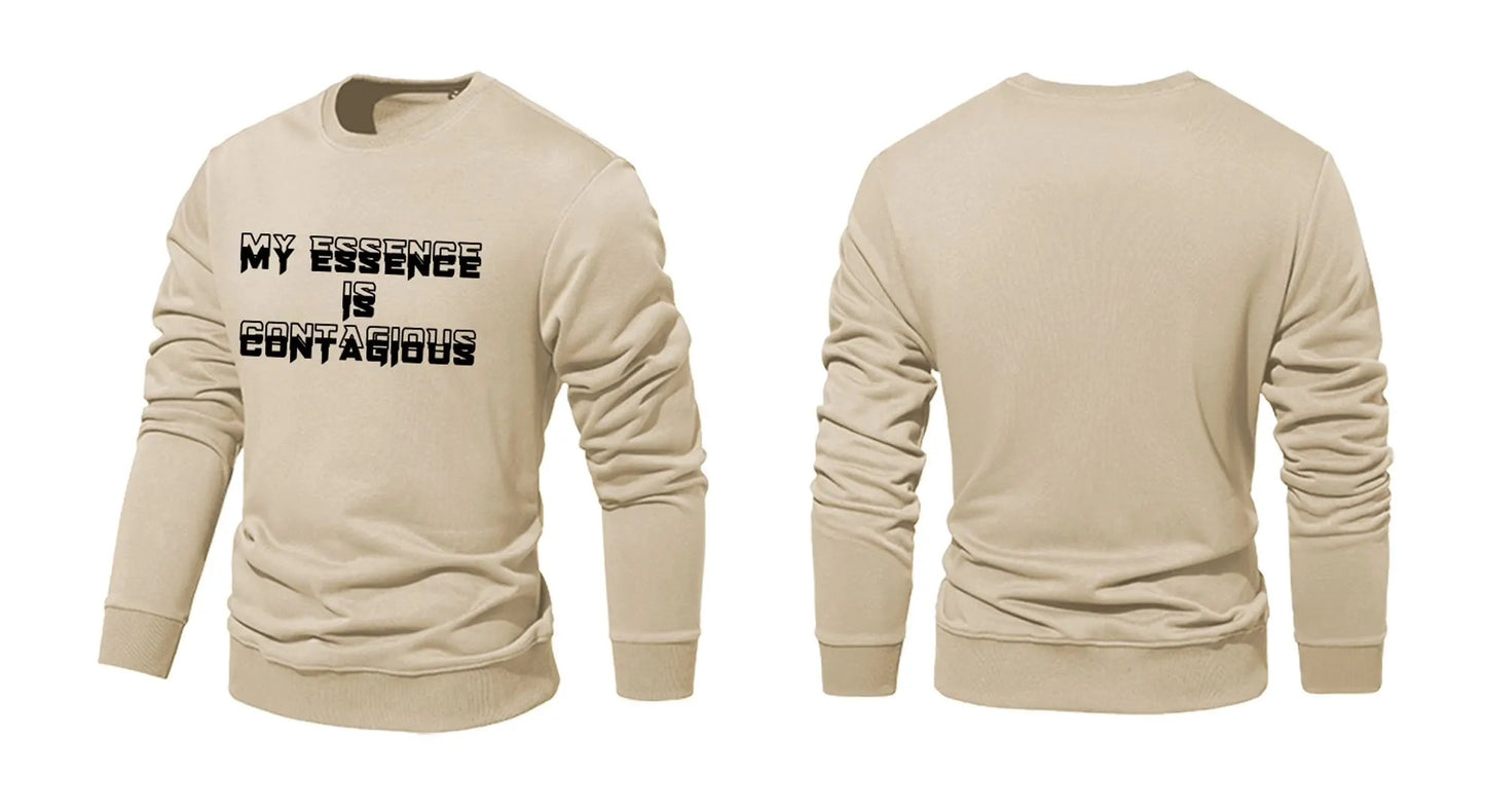 “MY ESSENCE IS CONTAGIOUS” CREWNECK SWEATSHIRT