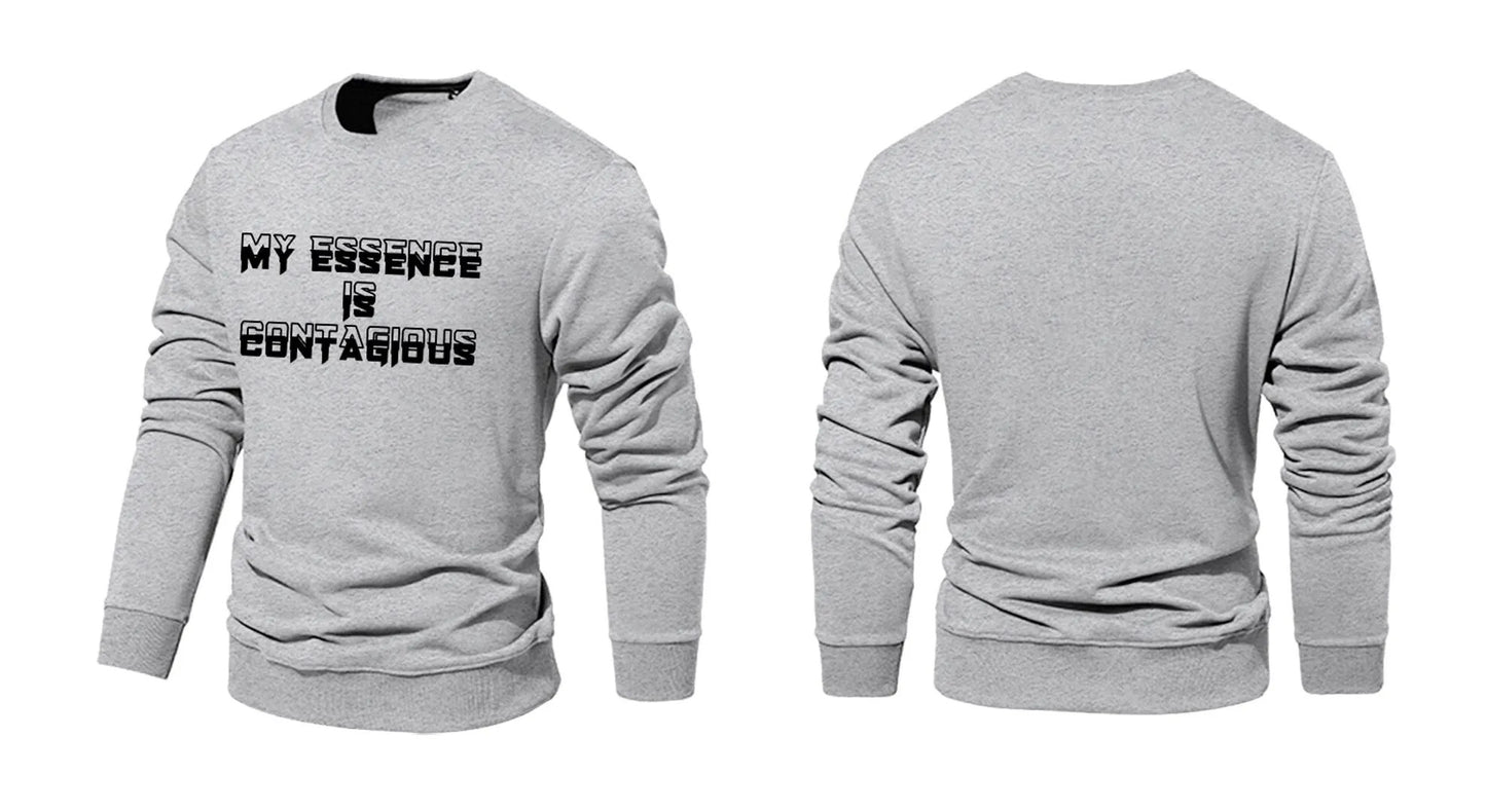 “MY ESSENCE IS CONTAGIOUS” CREWNECK SWEATSHIRT