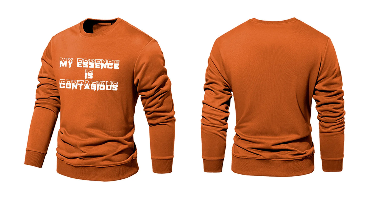 “MY ESSENCE IS CONTAGIOUS” CREWNECK SWEATSHIRT