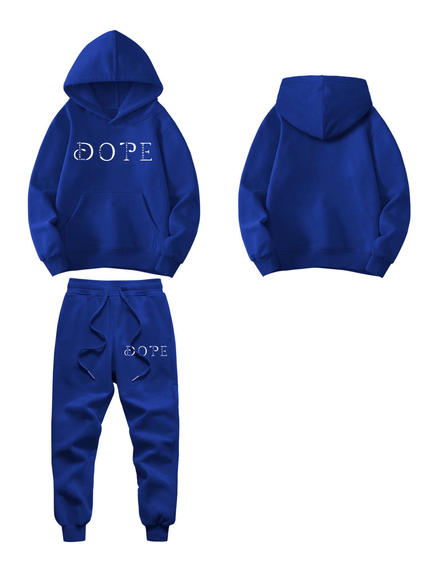 KIDS WHAT'S YOUR D.O.P.E? 2PC HOODIE SWEATSUIT