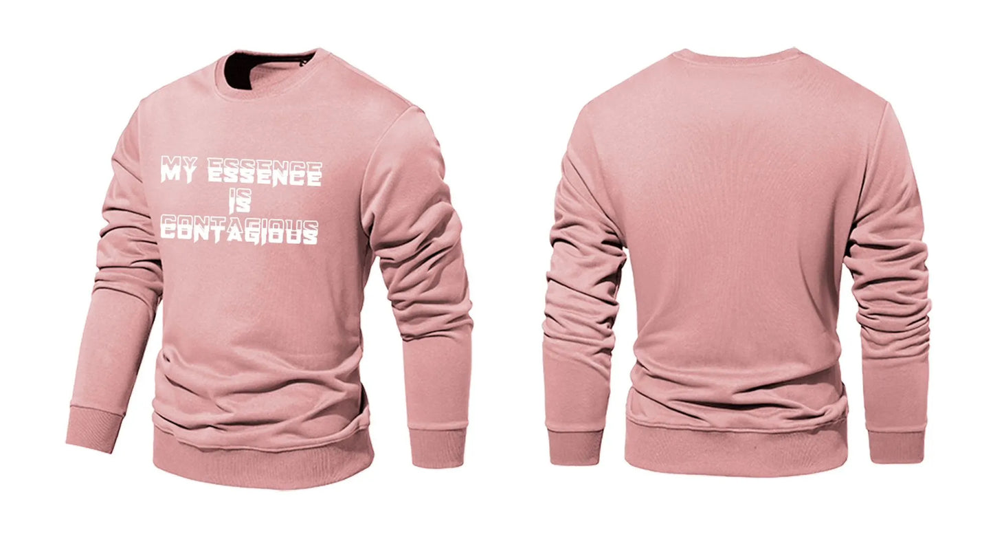 “MY ESSENCE IS CONTAGIOUS”  CREWNECK SWEATSHIRT