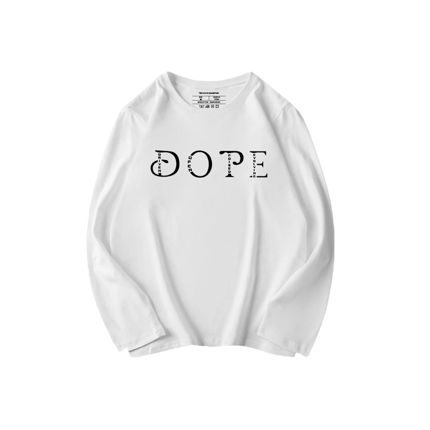 WHAT’S YOUR D.O.P.E LONG SLEEVE TEE SHIRTS