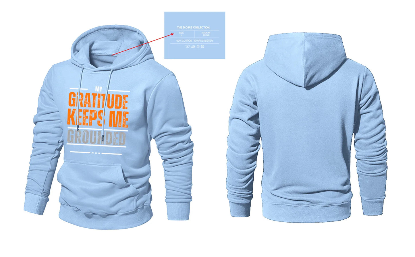 “GRATITUDE” HOODIES