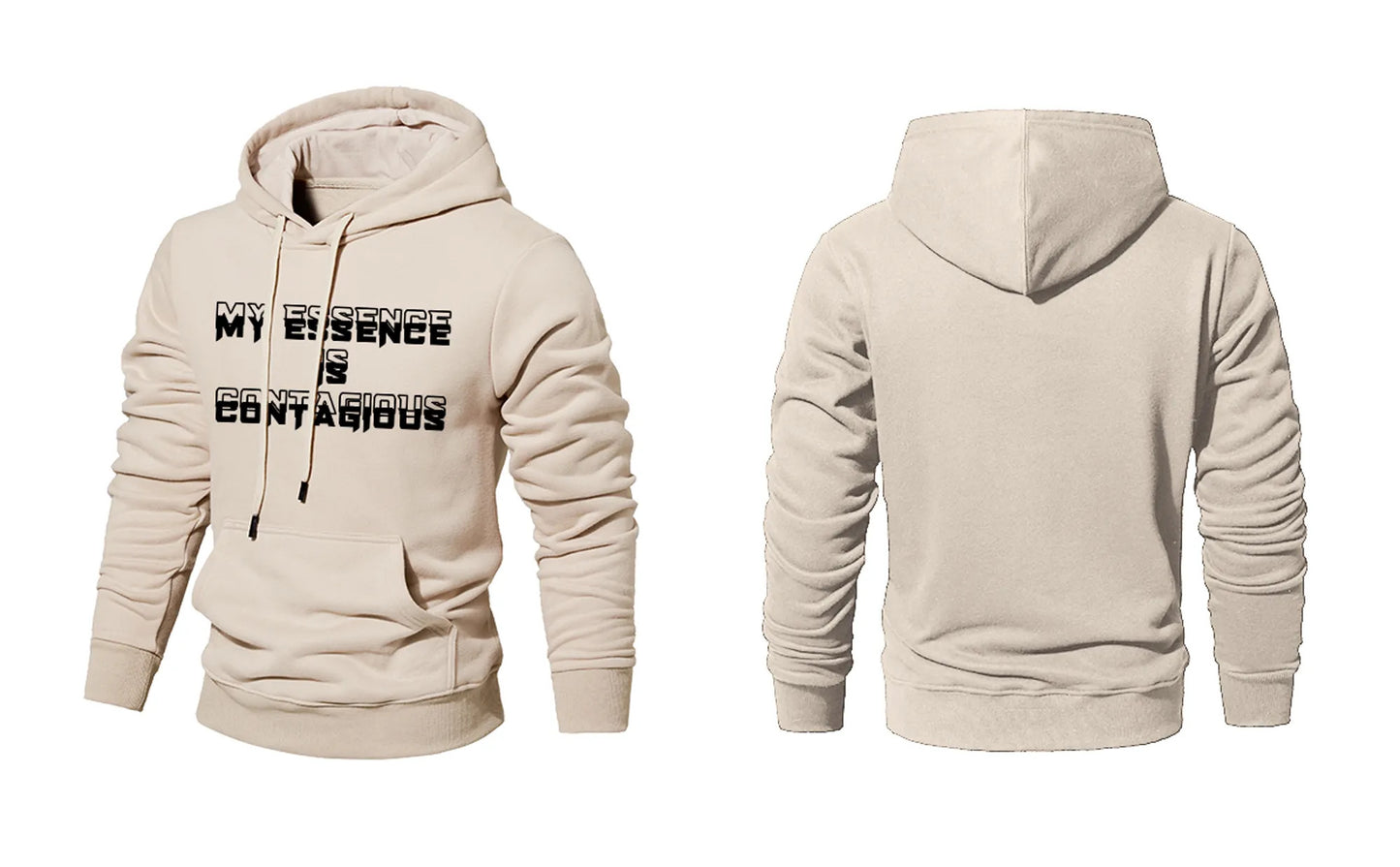 “MY ESSENCE IS CONTAGIOUS”  HOODIES