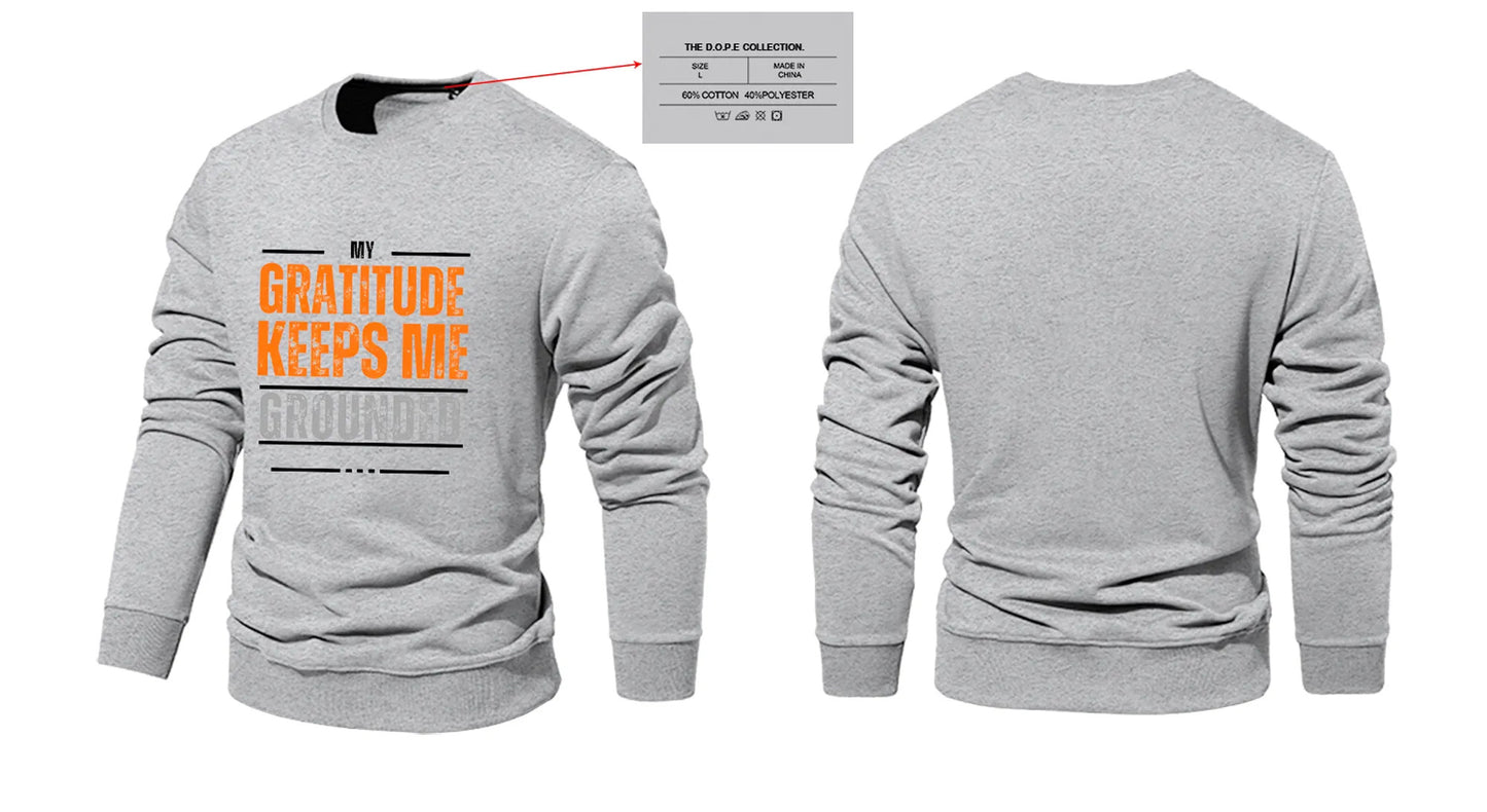 “GRATITUDE” CREWNECK SWEATERS