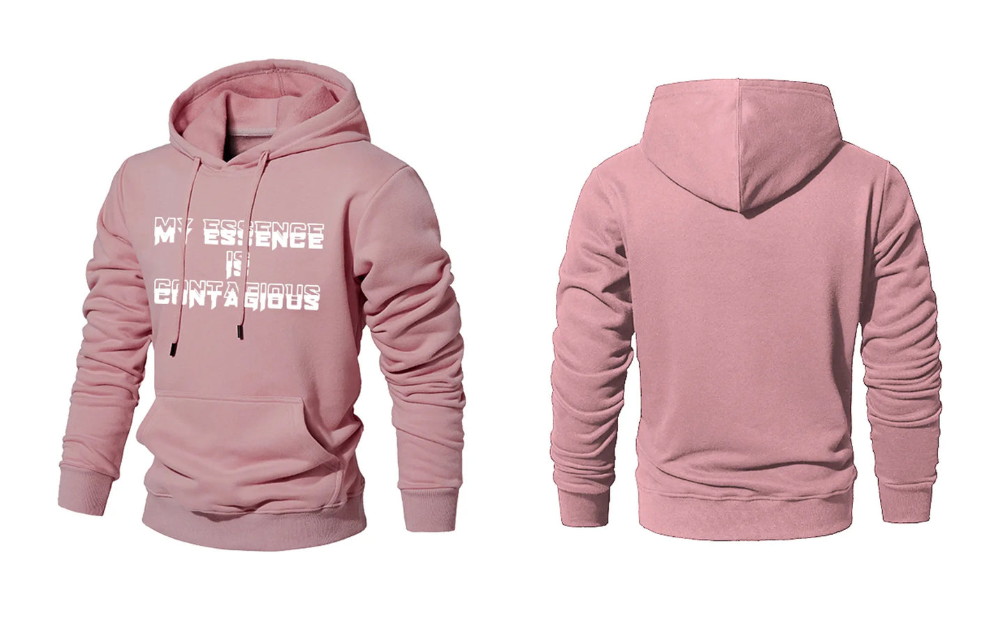 “MY ESSENCE IS CONTAGIOUS”  HOODIES