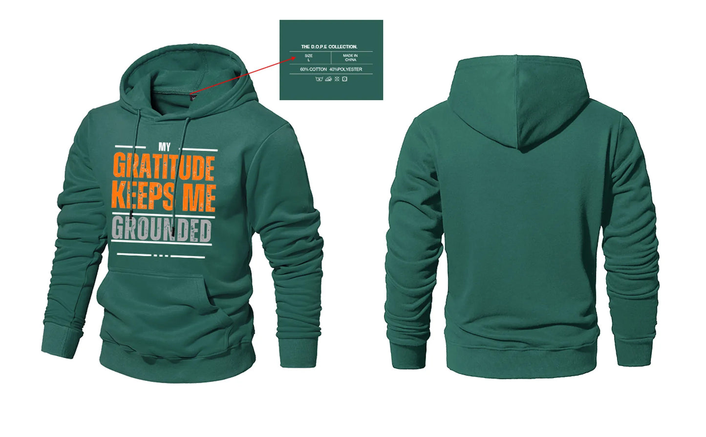 “GRATITUDE” HOODIES