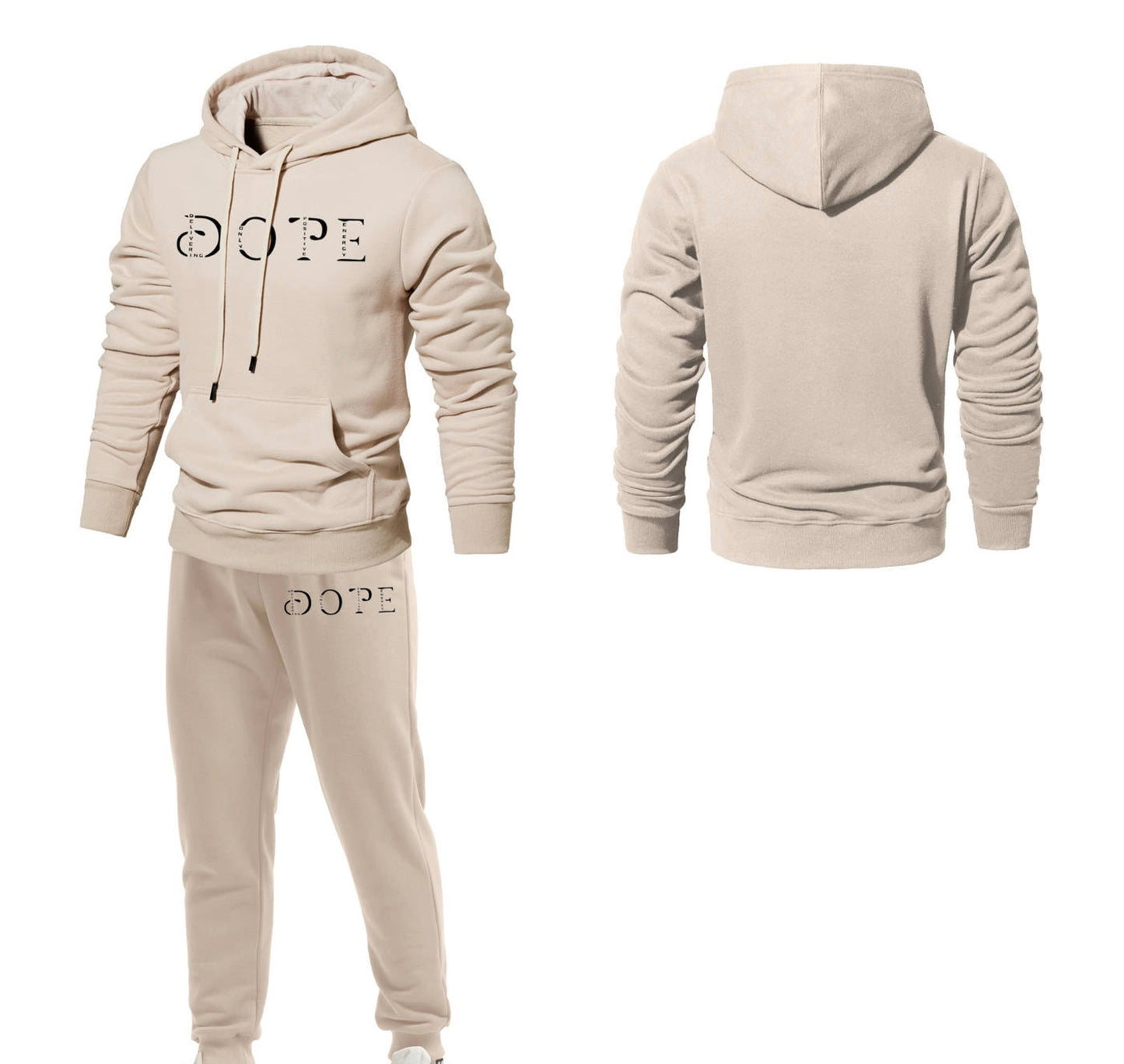 WHAT'S YOUR D.O.P.E? "DRIVEN"  2PC HOODIE  SWEATSUIT