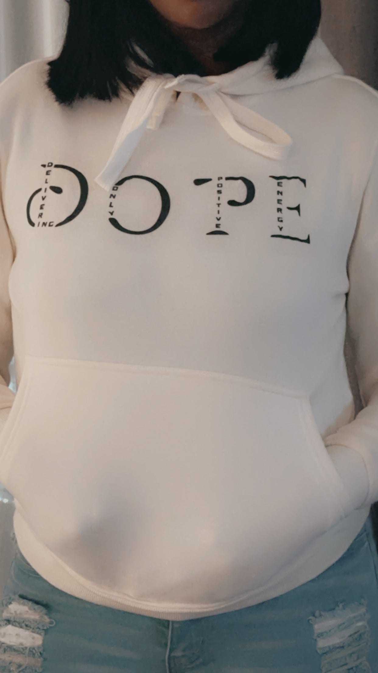 WHAT'S YOUR D.O.P.E? "DELIVERING" HOODIE SWEATER